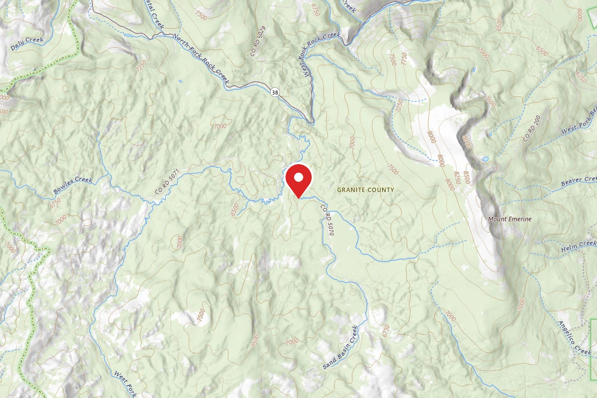 Beaverhead-Deerlodge Dispersed Campsite SAND BASIN 12D