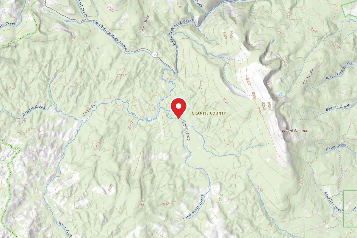 Beaverhead-Deerlodge Dispersed Campsite SAND BASIN 12
