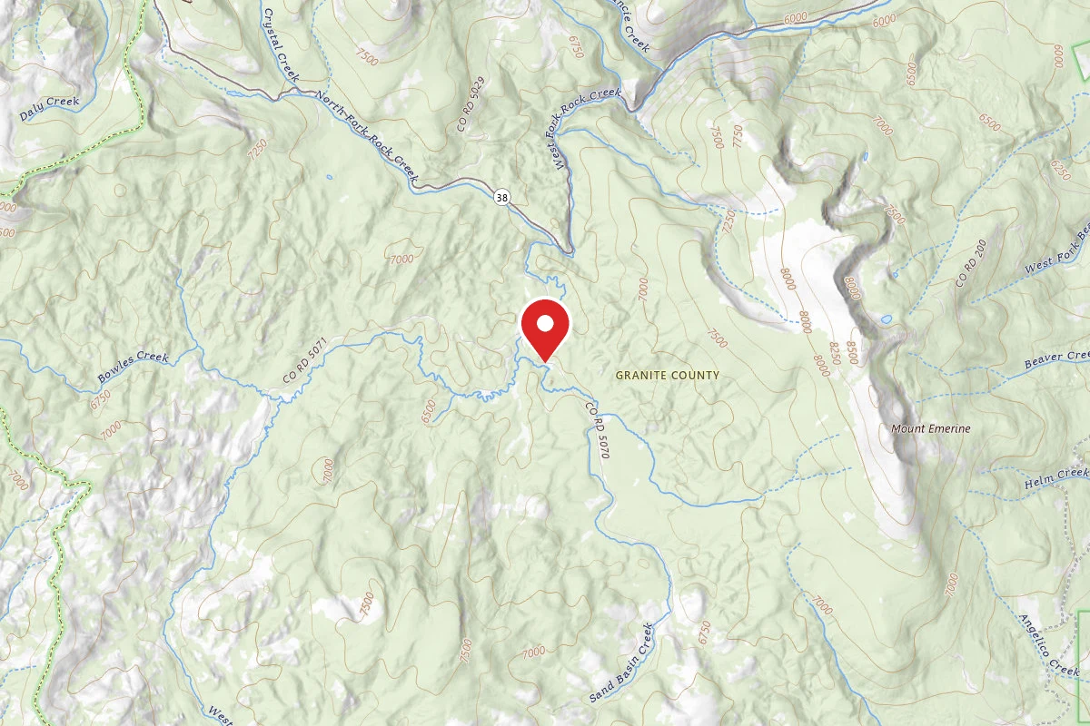 Beaverhead-Deerlodge Dispersed Campsite SAND BASIN 33