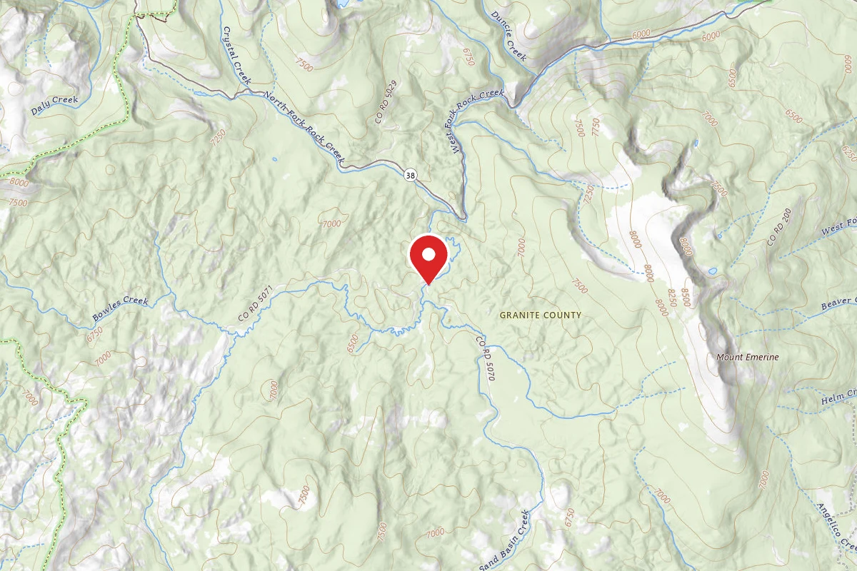 Beaverhead-Deerlodge Dispersed Campsite SAND BASIN 15