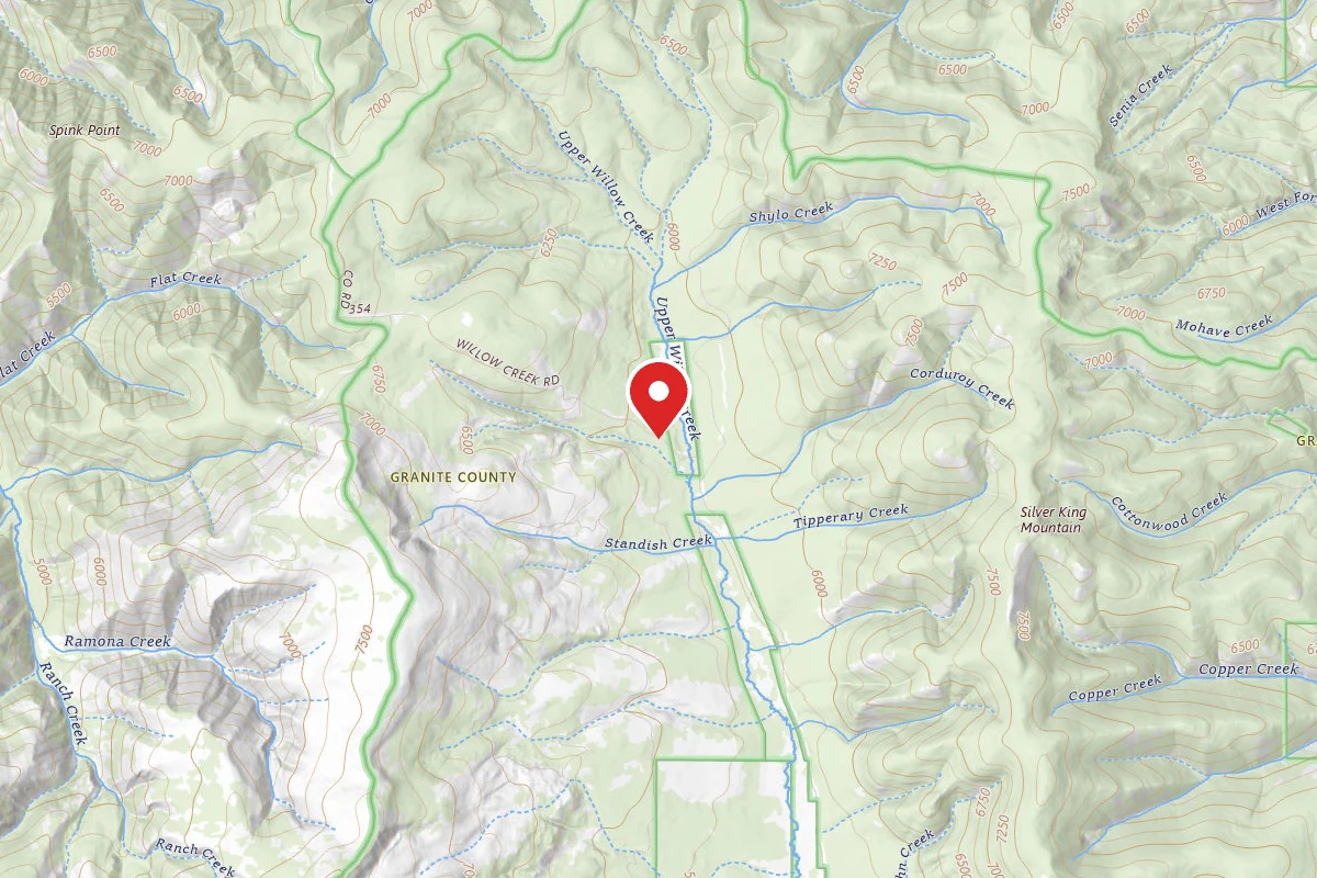 Beaverhead-Deerlodge Dispersed Campsite ROAD 88 UPPER WILLOW 01