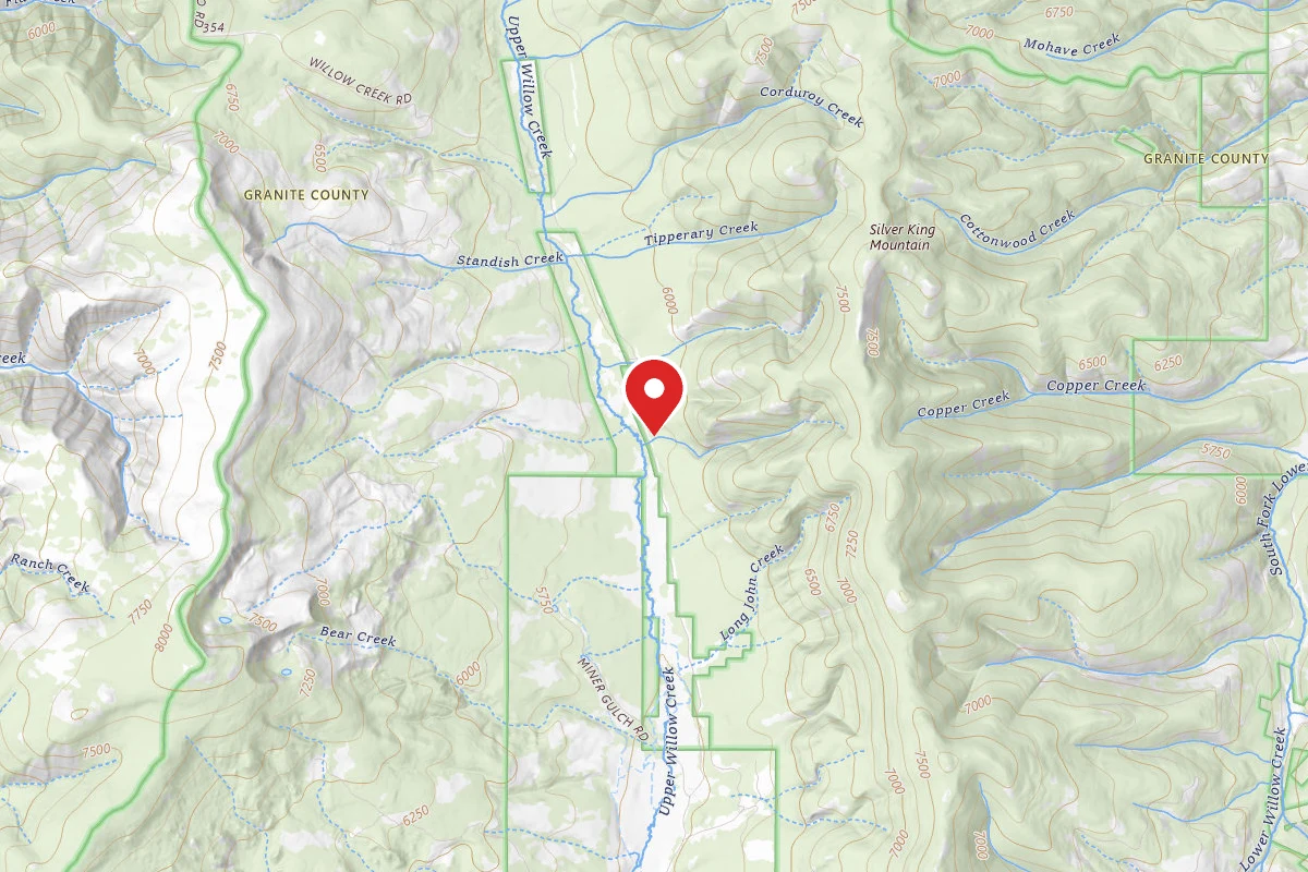 Beaverhead-Deerlodge Dispersed Campsite UPPER WILLOW 02