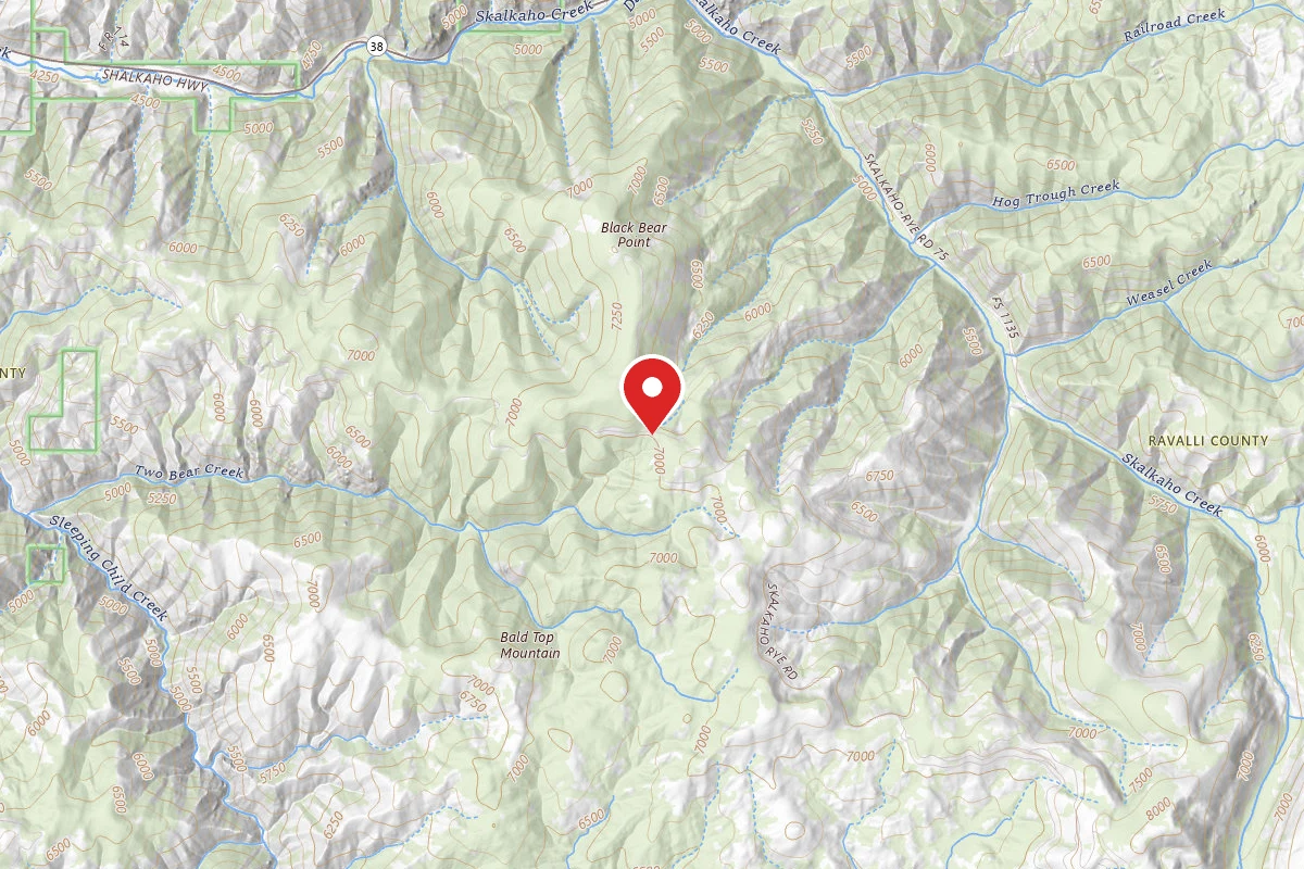 Bitterroot Dispersed Campsite 720 ROAD 001