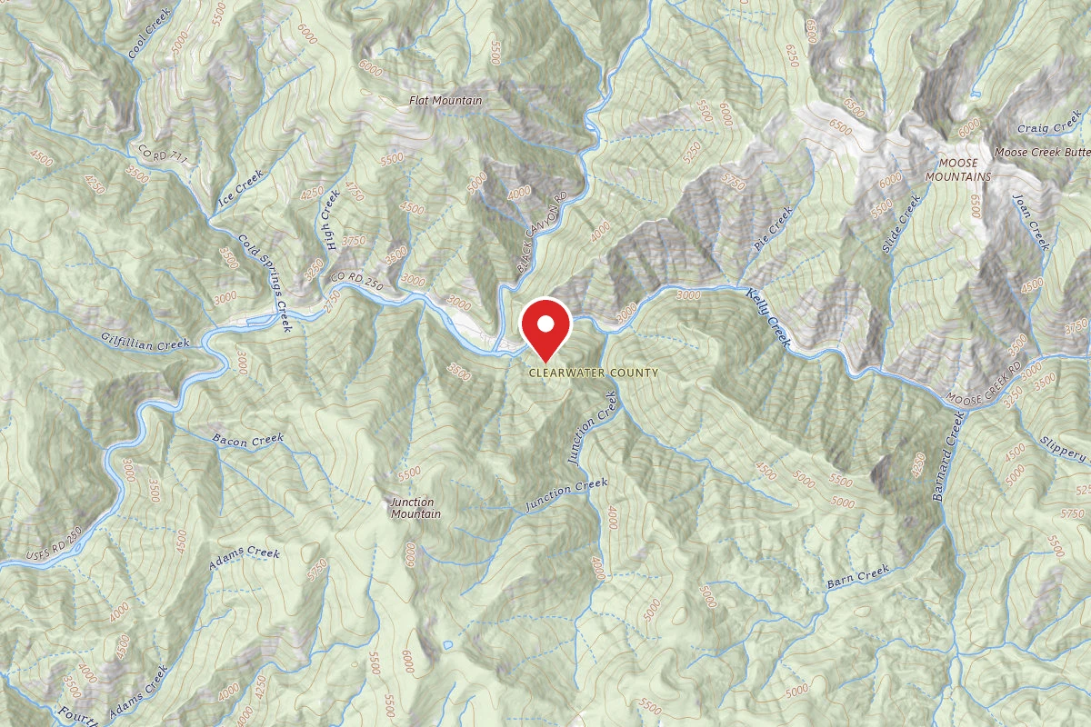 Bitterroot Dispersed Campsite DRD-COMO550RD-005