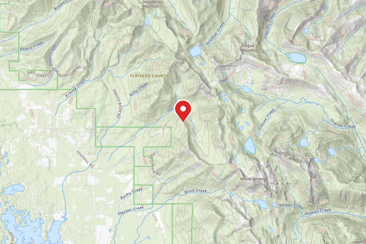 Flathead Dispersed Campsite 5392-11
