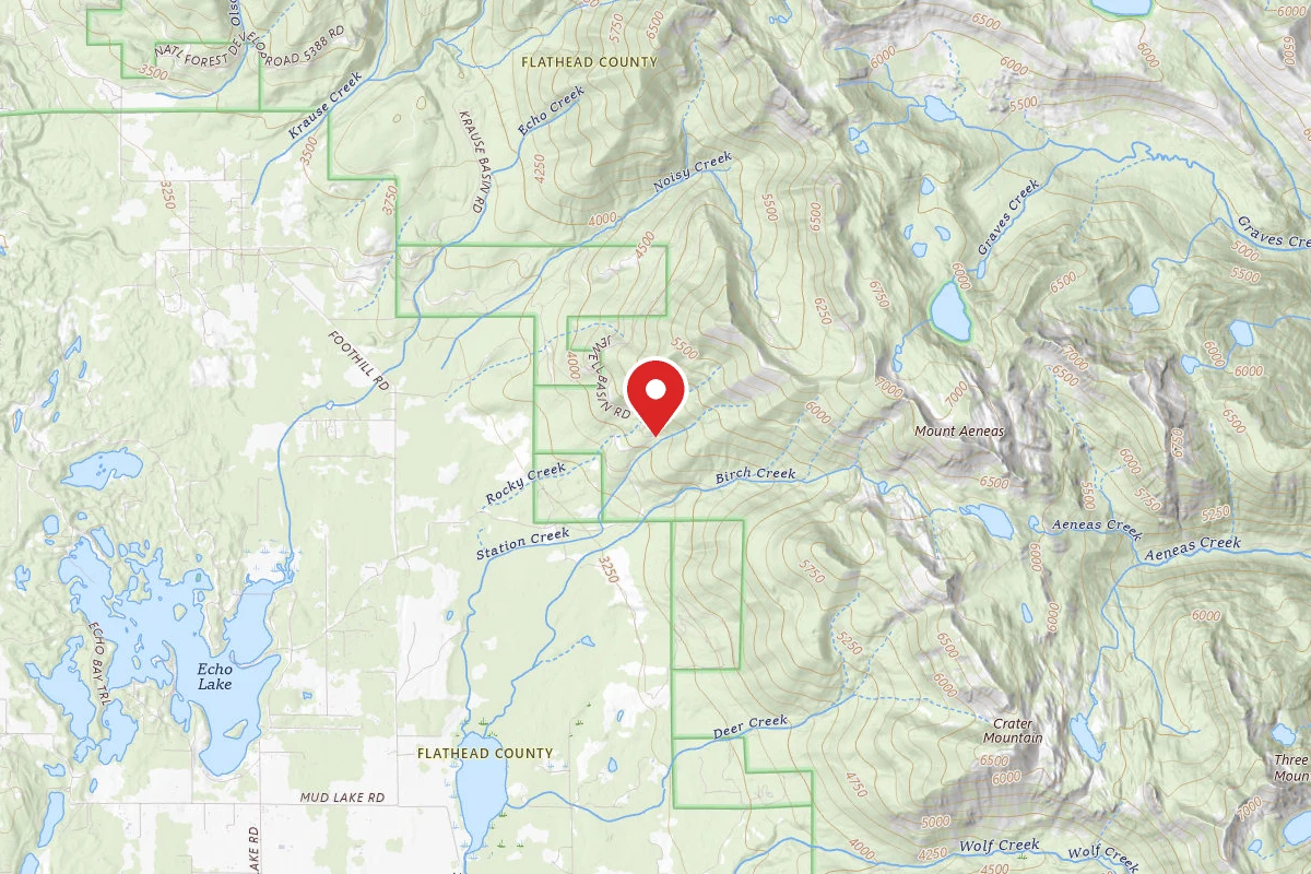 Flathead Dispersed Campsite 5392-17