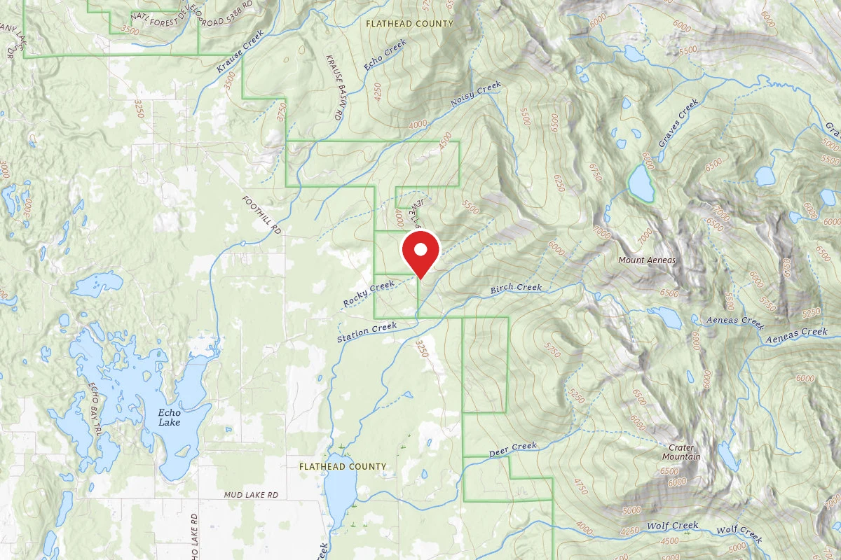Flathead Dispersed Campsite 5392-19