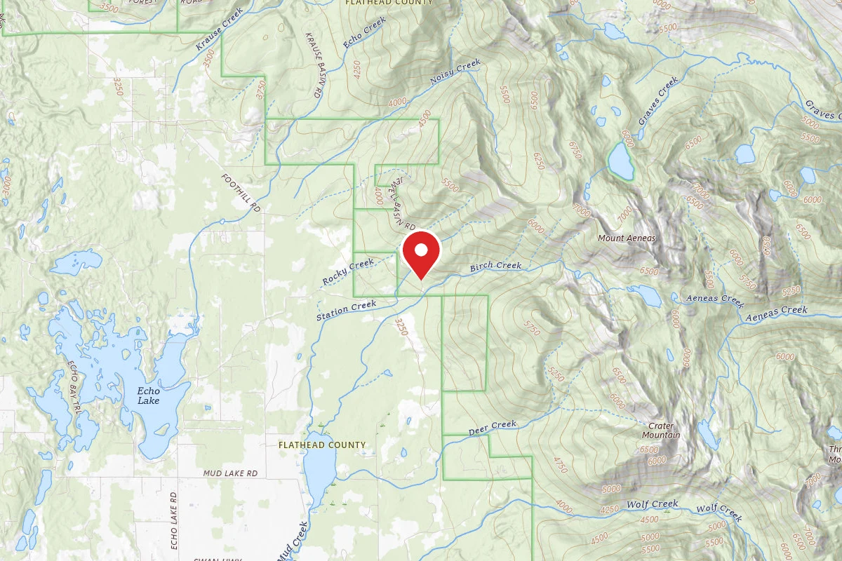 Flathead Dispersed Campsite 5392-20