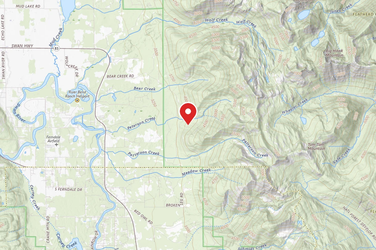 Peterson Creek Area