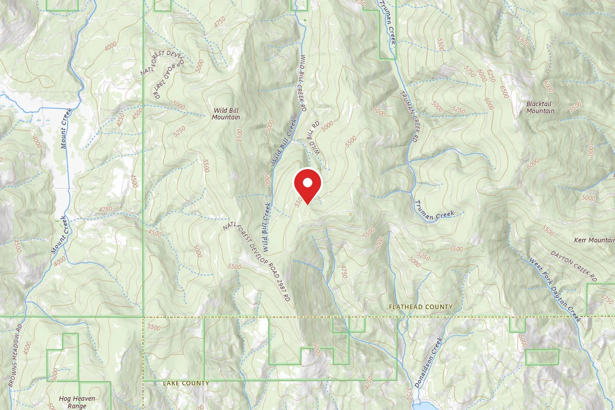 Flathead Dispersed Campsite 213-10412-2