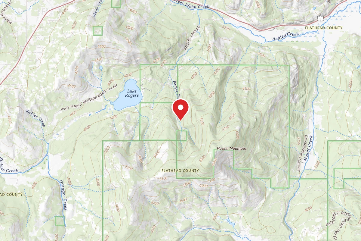 Flathead Dispersed Campsite 5373-4