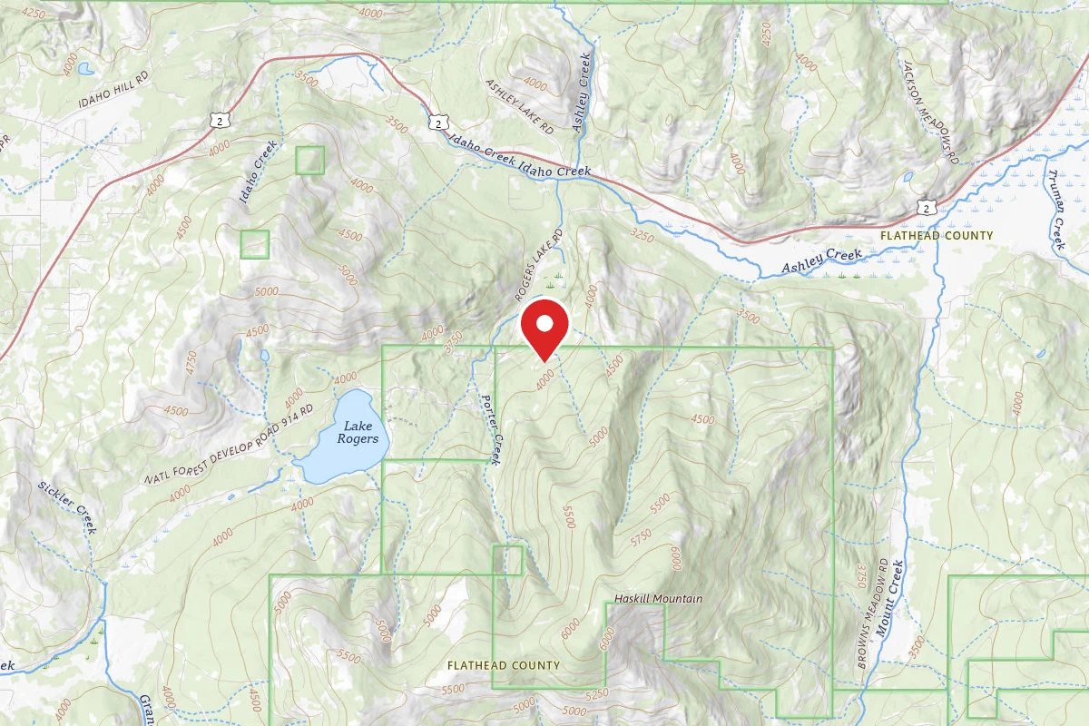 Flathead Dispersed Campsite 5373-10