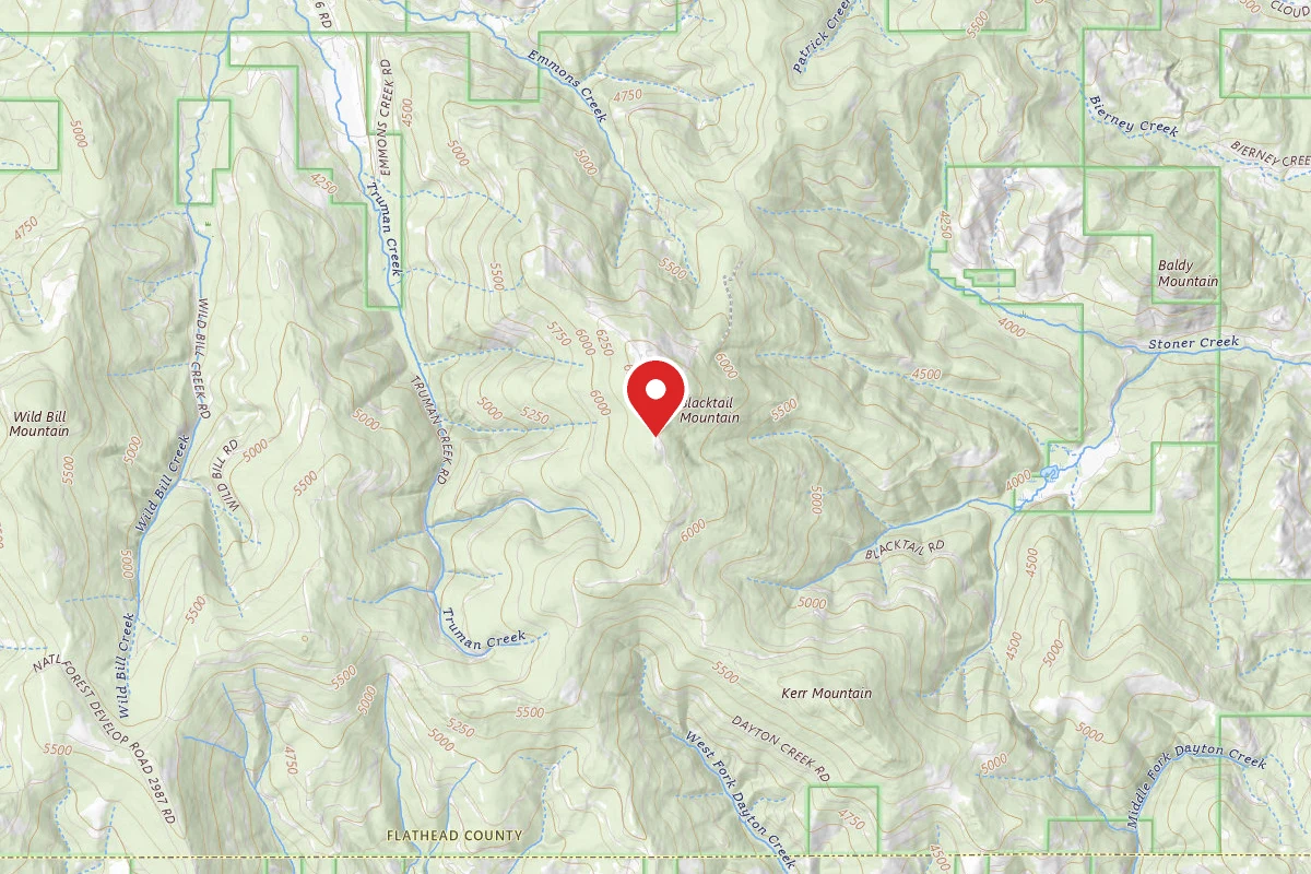 Flathead Dispersed Campsite 917-5A