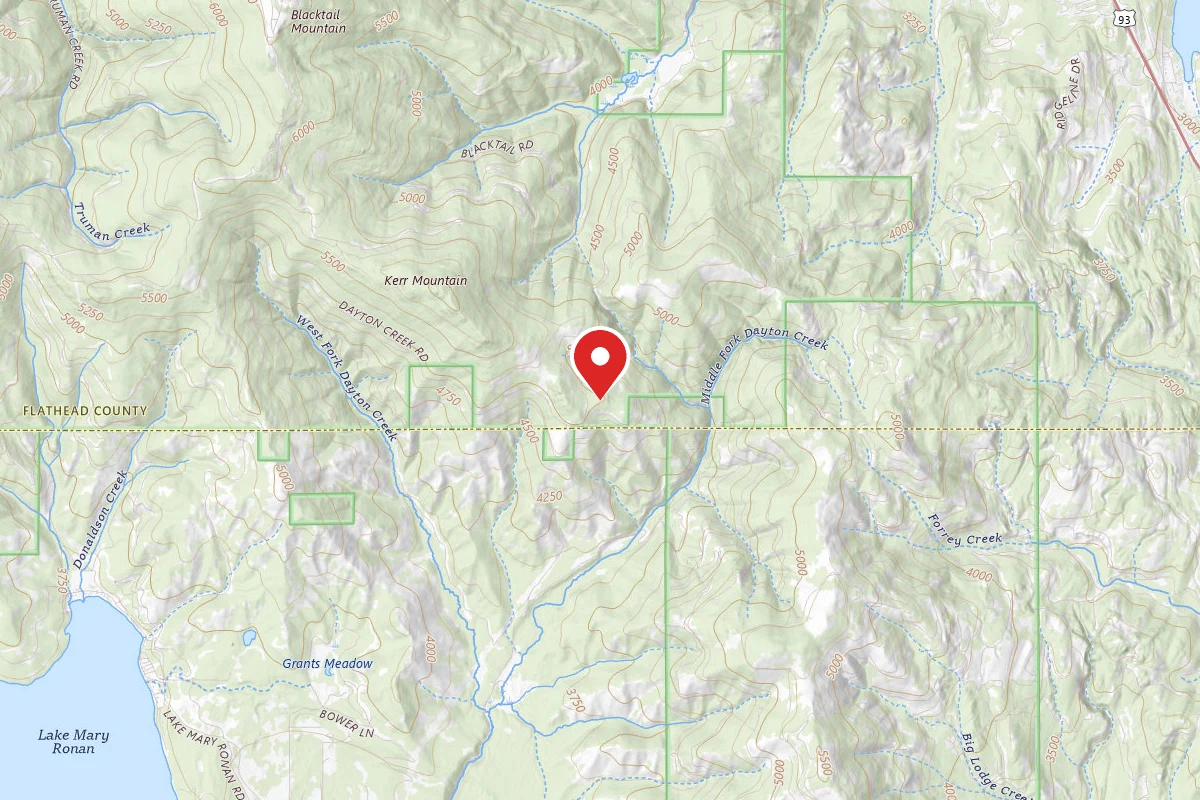 Flathead Dispersed Campsite 917-2990-5391-1B