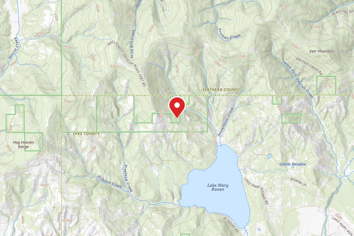 Flathead Dispersed Campsite 213-2990A-1
