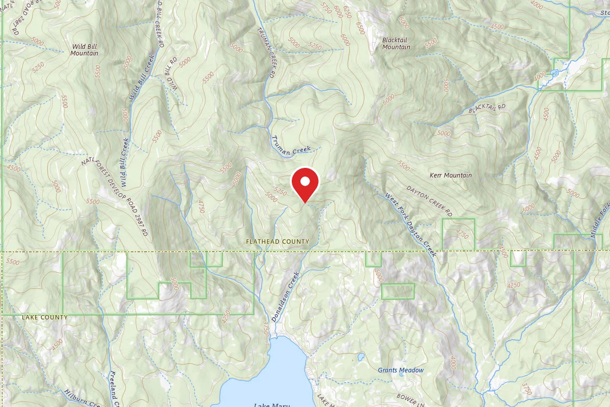 Flathead Dispersed Campsite 2990-10107- 1