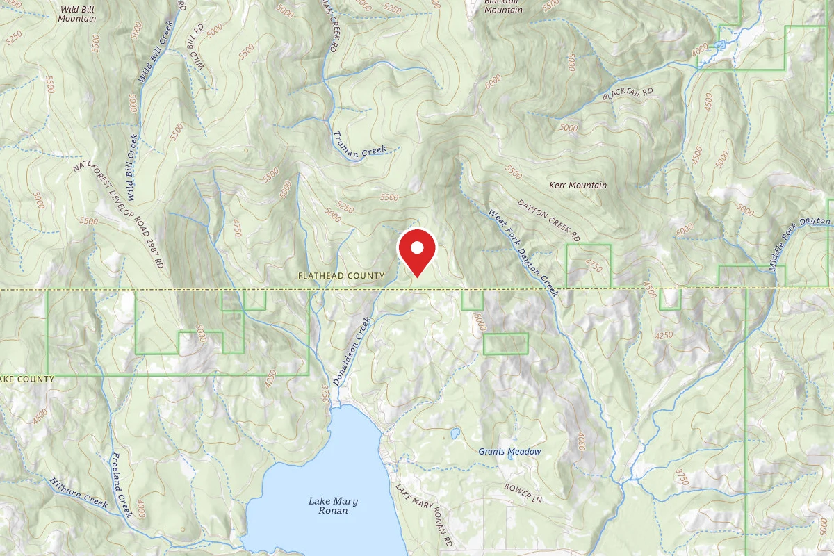 Flathead Dispersed Campsite 2992-10314A -1