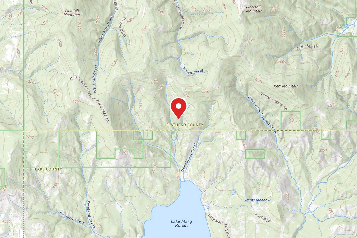 Flathead Dispersed Campsite 2992 10314-2