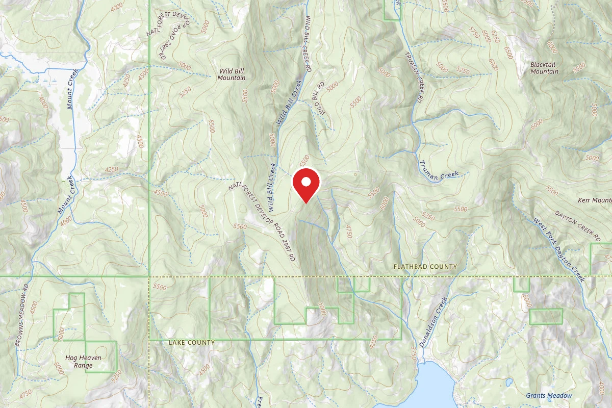Flathead Dispersed Campsite 213-10107-1