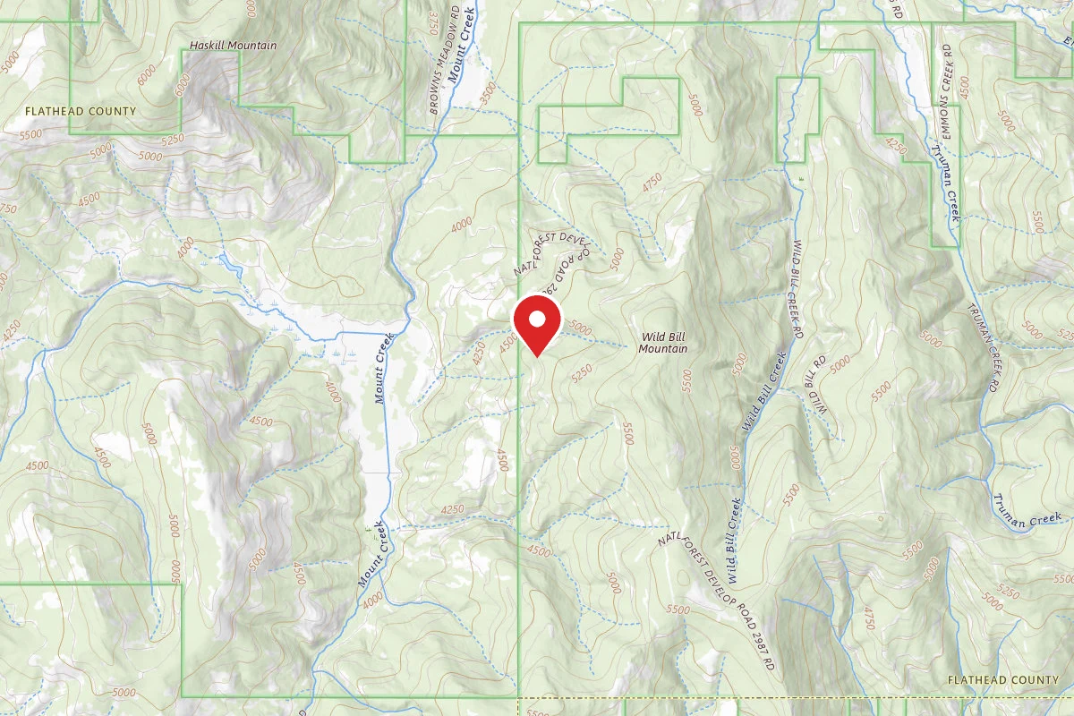 Flathead Dispersed Campsite 2987-5386-1