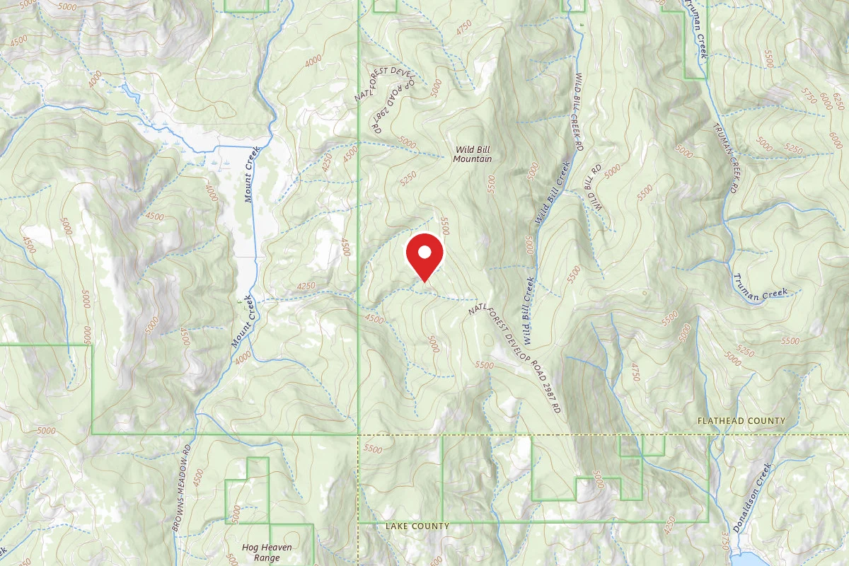 Flathead Dispersed Campsite 2987-5380-1