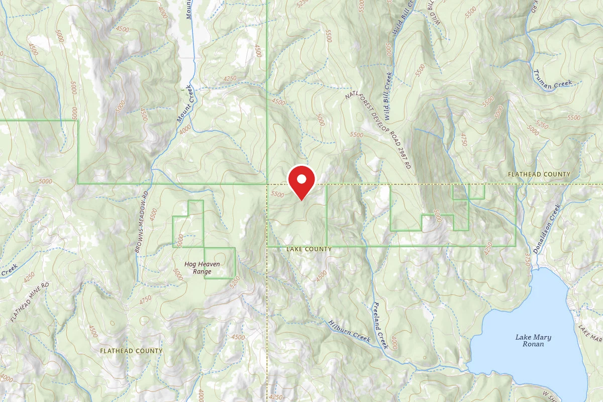 Flathead Dispersed Campsite 2987-5379A-1