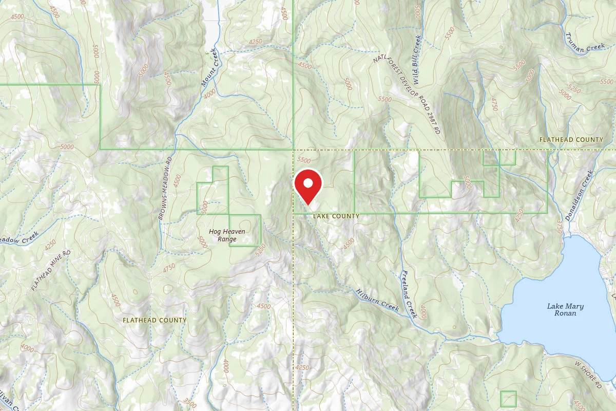 Flathead Dispersed Campsite 2987-5379-10100