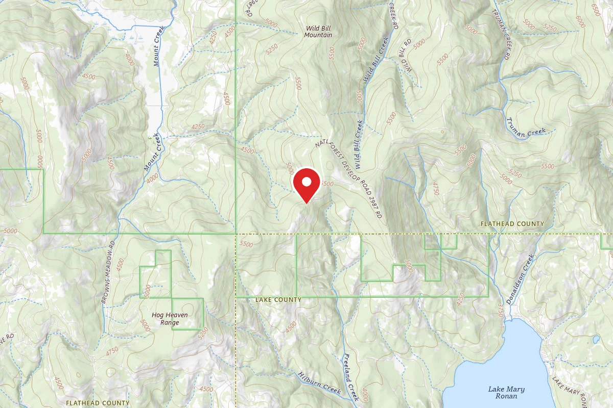 Flathead Dispersed Campsite 2987-5376-2