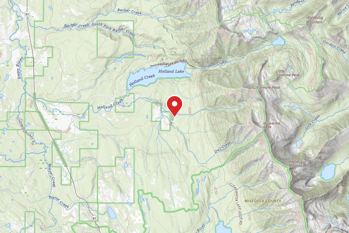 Flathead Dispersed Campsite 9558-3