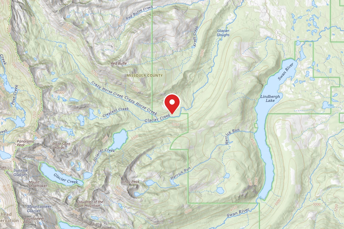 Flathead Dispersed Campsite 561-A1A GLACIER TH AREA