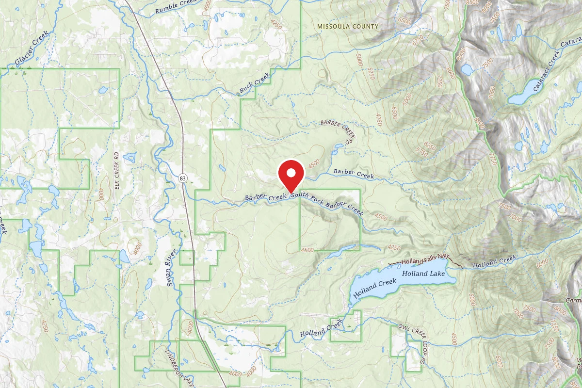 Flathead Dispersed Campsite 905 9668 2 BARBER AREA