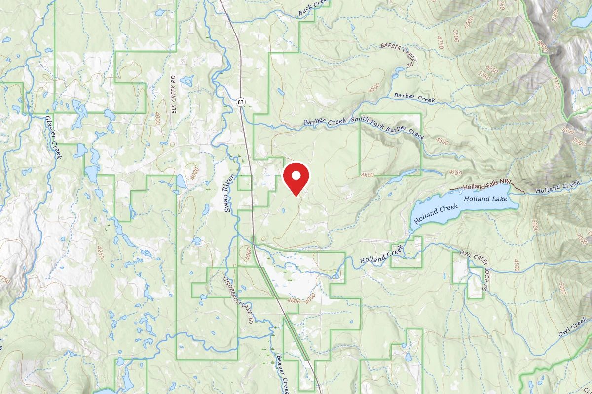 Flathead Dispersed Campsite 905-22 BARBER AREA