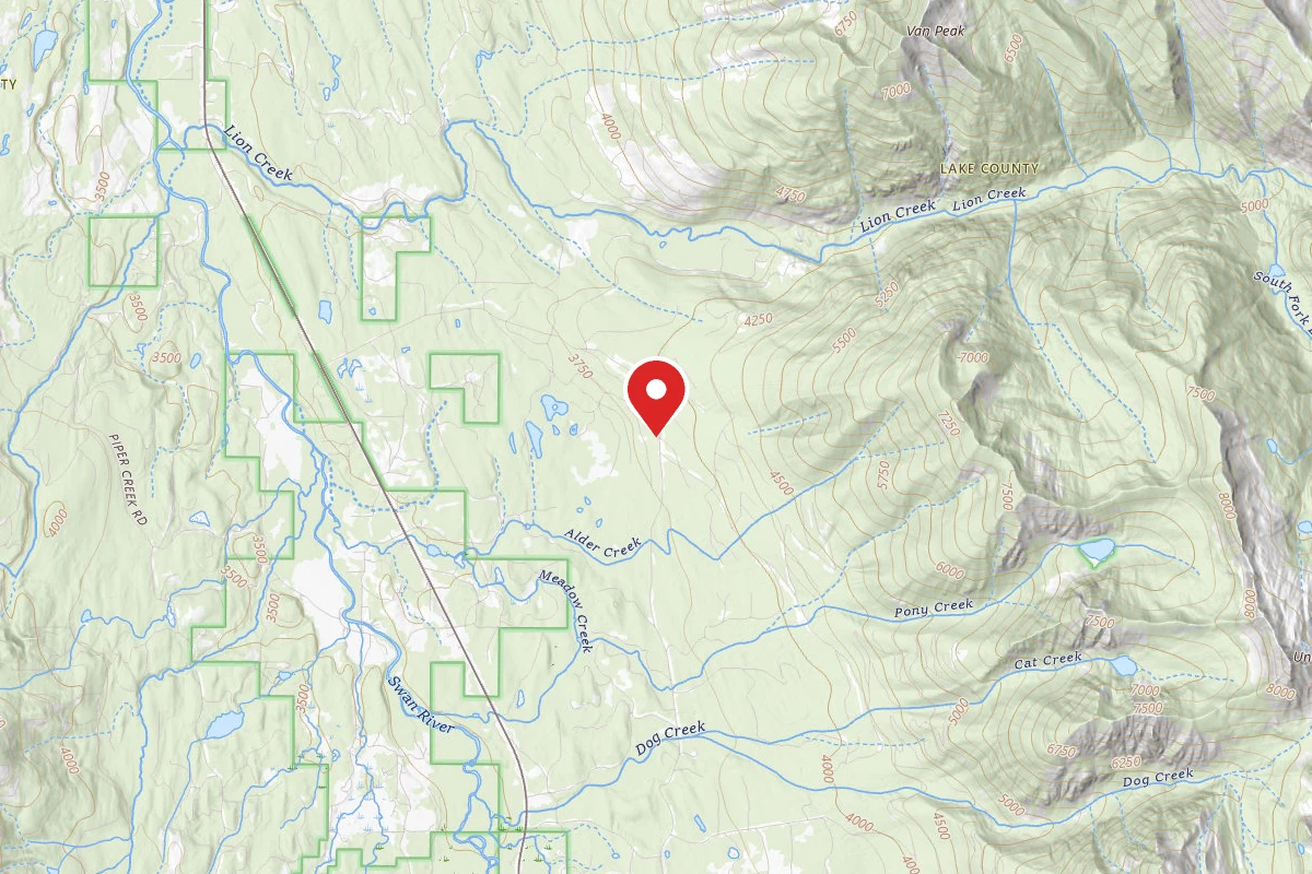 Flathead Dispersed Campsite 124-901-14