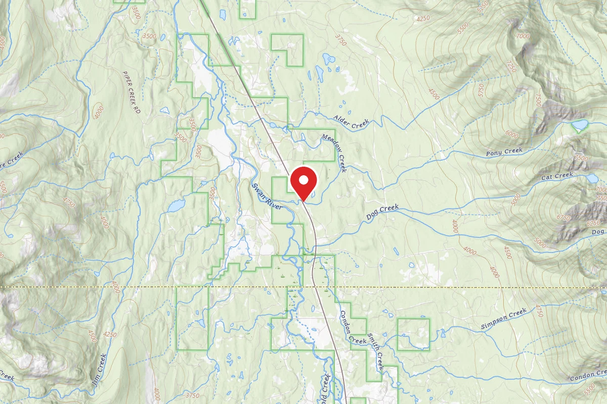 Flathead Dispersed Campsite 10651-2 PONY CREEK DISPERSED CAMPING AREA