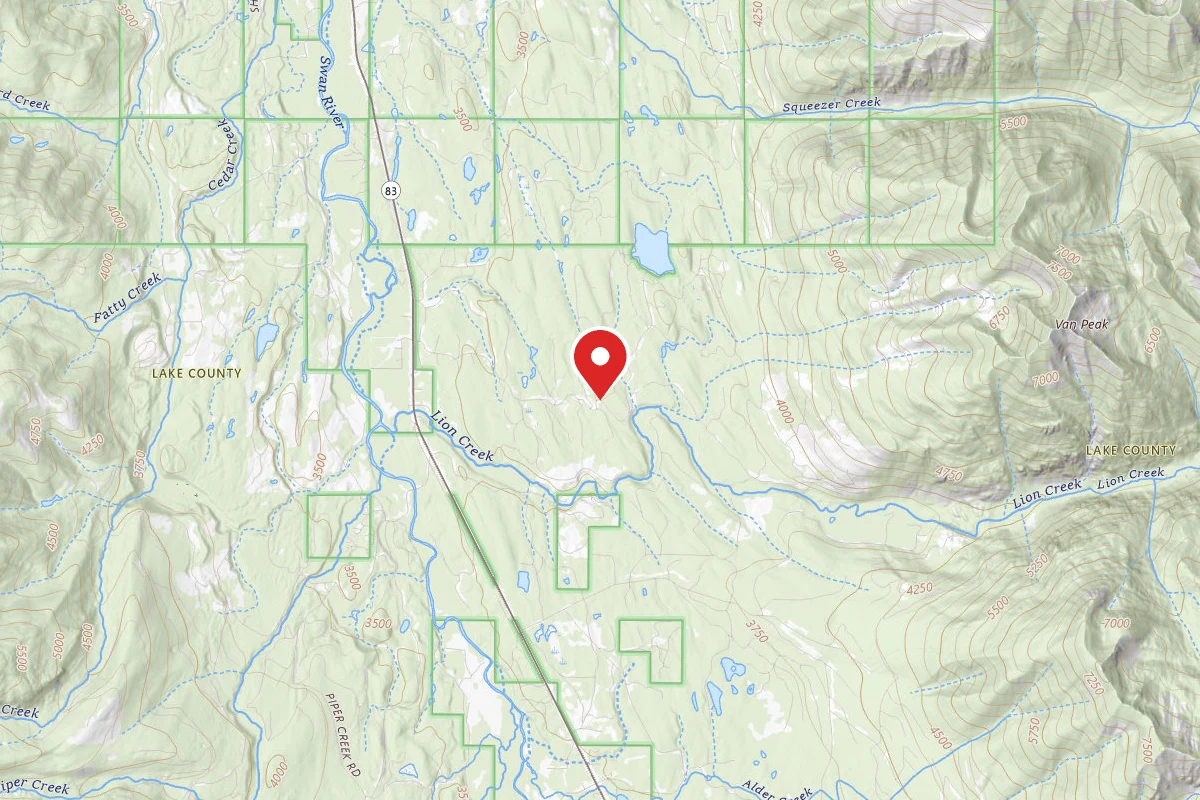 Flathead Dispersed Campsite 9882-3