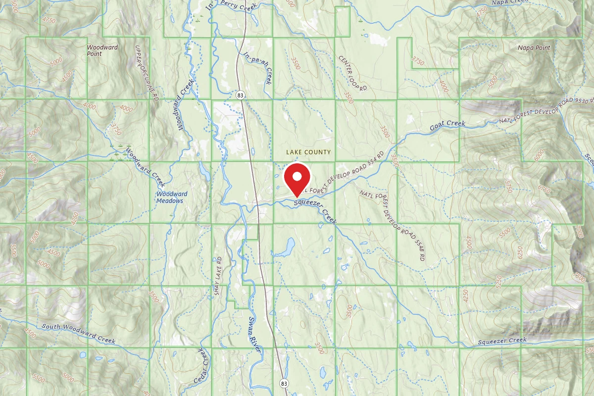 Flathead Dispersed Campsite 9758-554-5