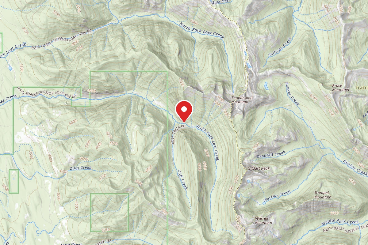 Flathead Dispersed Campsite 680-2