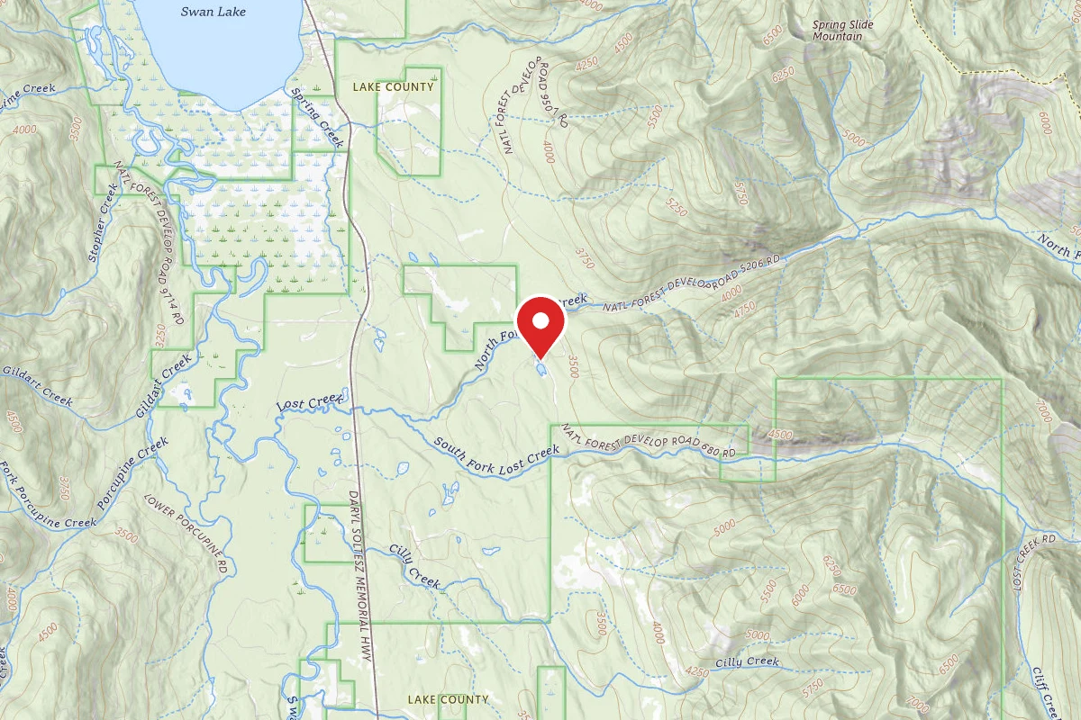 Flathead Dispersed Campsite 680-6