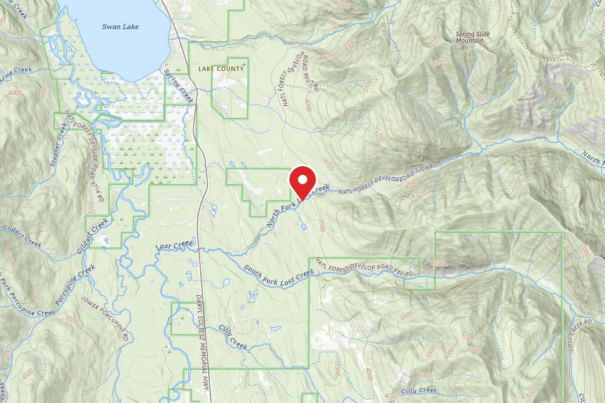 Flathead Dispersed Campsite 680-9