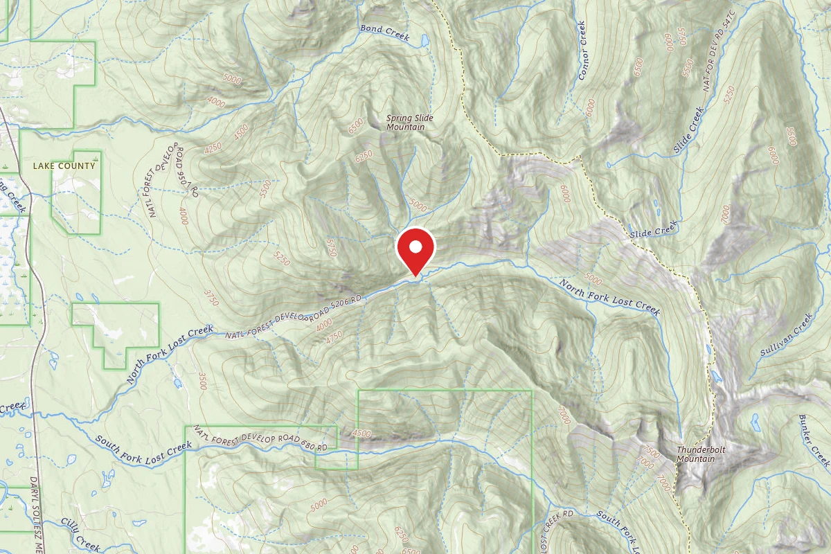 Flathead Dispersed Campsite 5206-6
