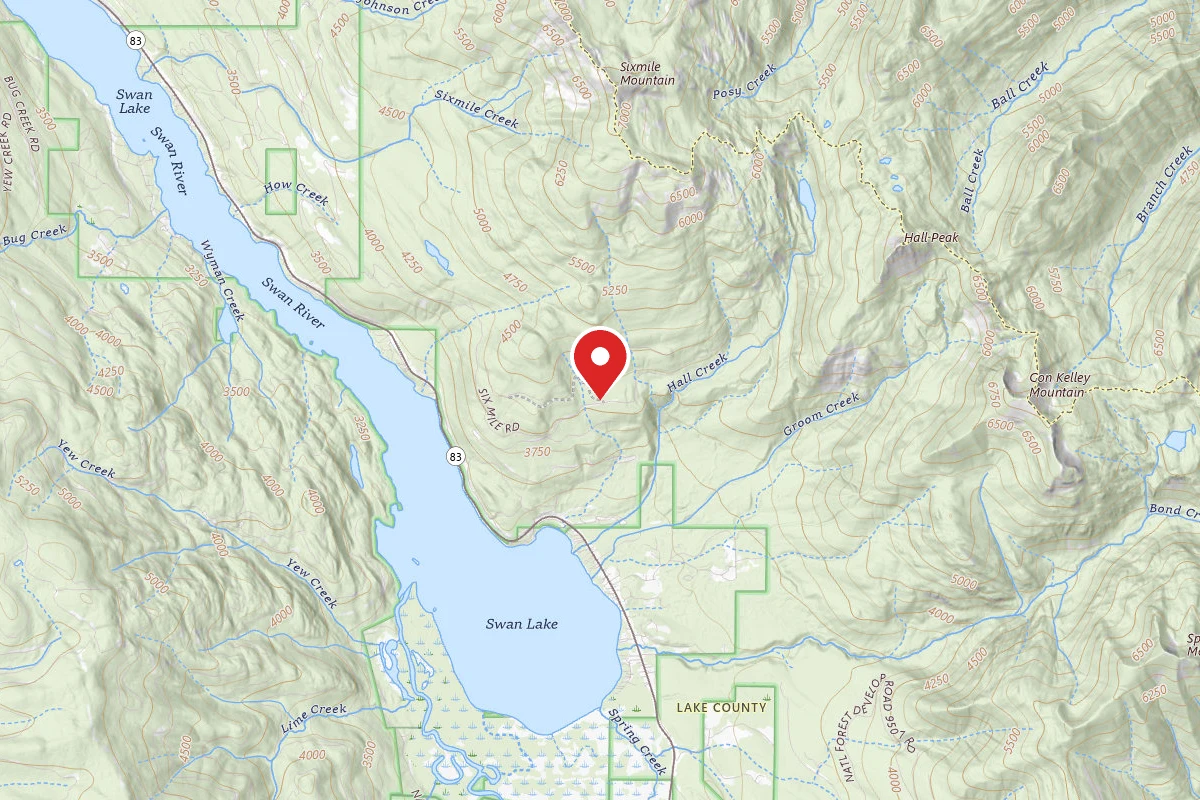 Flathead Dispersed Campsite 9508-4 SIX MILE ROAD