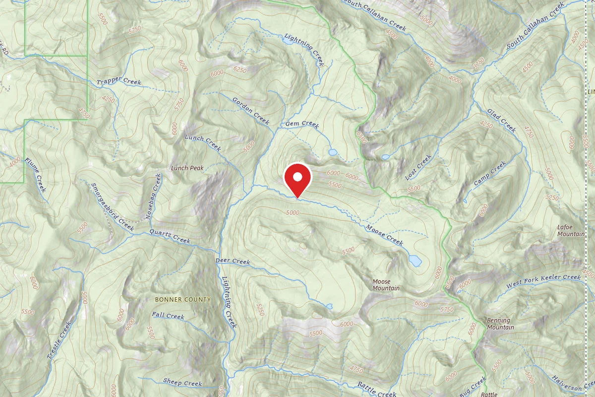 Idaho Panhandle Dispersed Campsite UPPER LIGHTNING-11