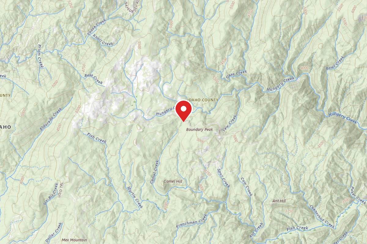 Nez Perce-Clearwater Dispersed Campsite 485RD-100