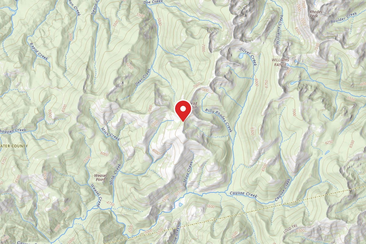 Nez Perce-Clearwater Dispersed Campsite 581DRD-106