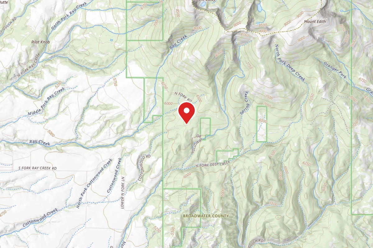 Helena-Lewis and Clark Dispersed Campsite HOLLOWAY RD4178 001