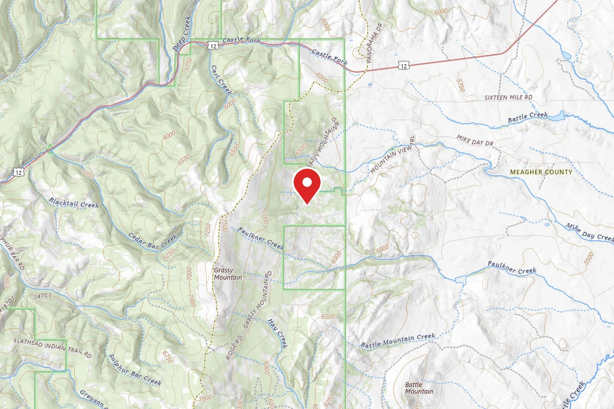 Helena-Lewis and Clark Dispersed Campsite GRASSY MTN RD583 001