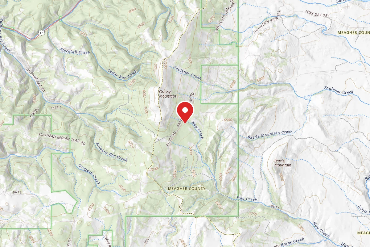 Helena-Lewis and Clark Dispersed Campsite GRASSY MTN RD583D1 008