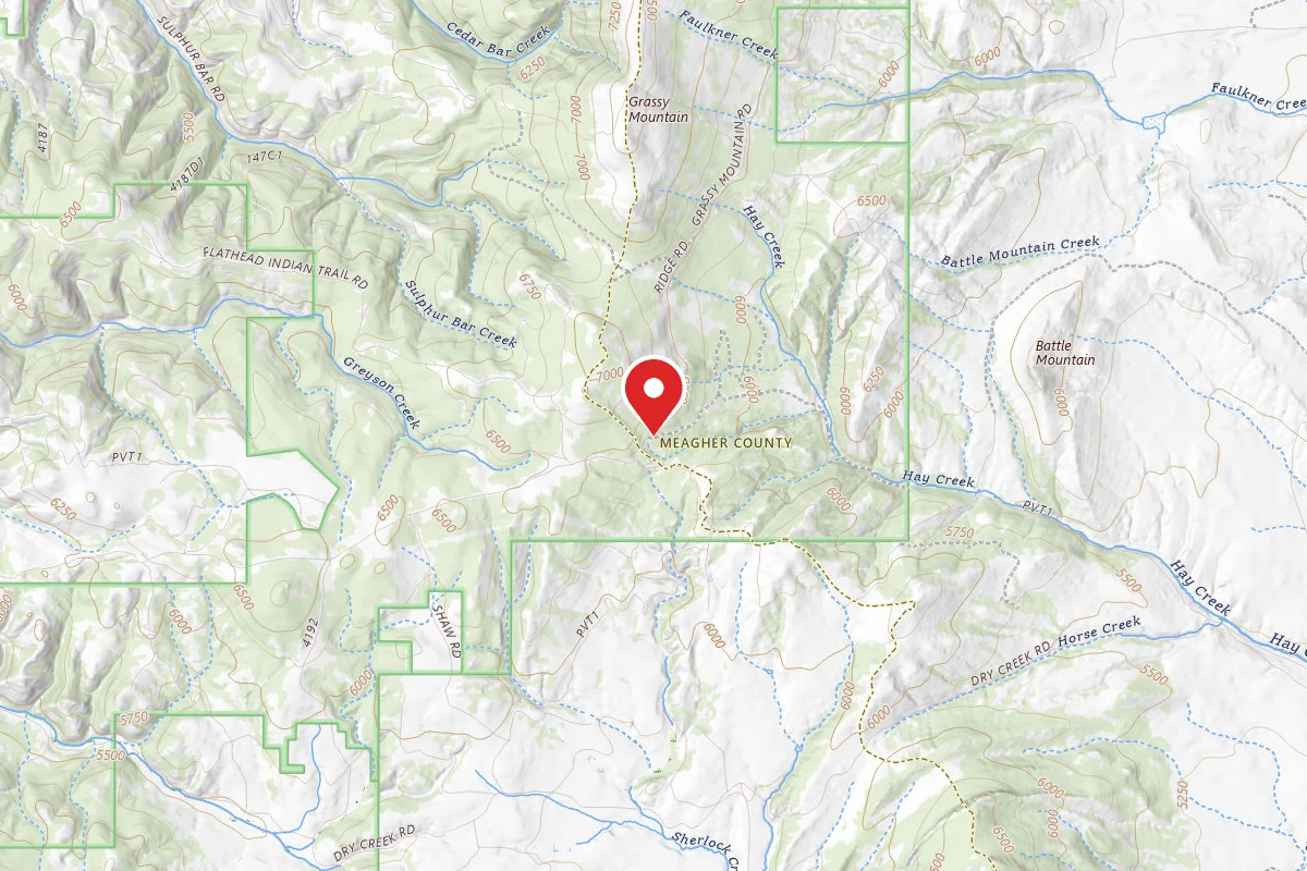 Helena-Lewis and Clark Dispersed Campsite GRASSY MTN RD 4129 009