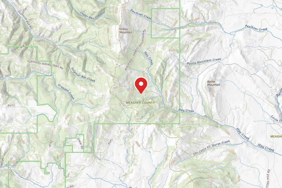 Helena-Lewis and Clark Dispersed Campsite GRASSY MTN RD 4129 010