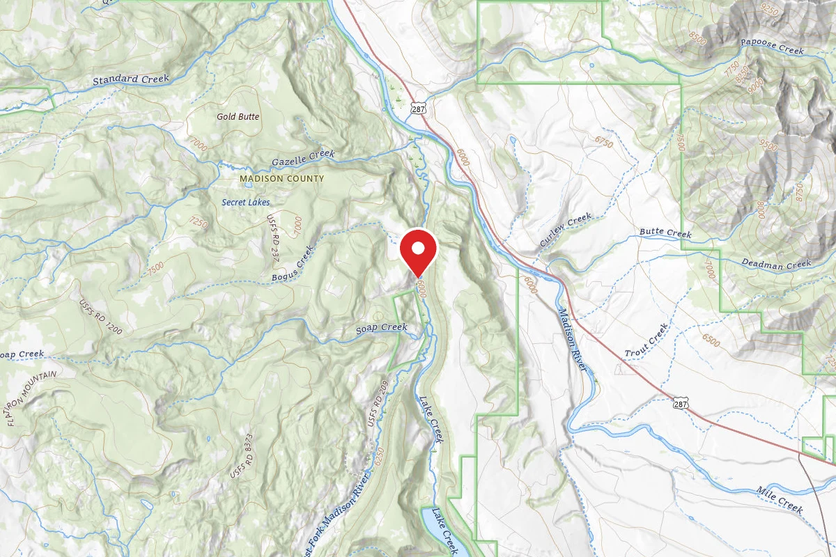 Beaverhead-Deerlodge Dispersed Campsite FS6209C-001